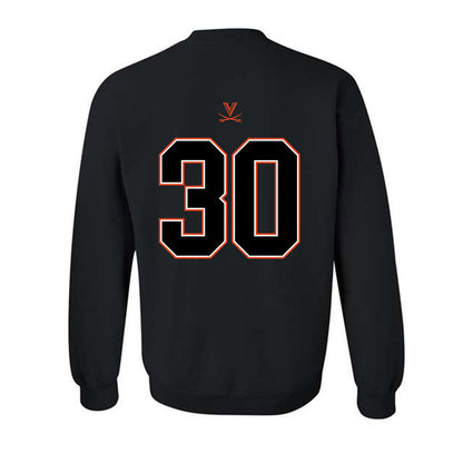 Virginia - NCAA Football : Henry Omohundro - Crewneck Sweatshirt-1