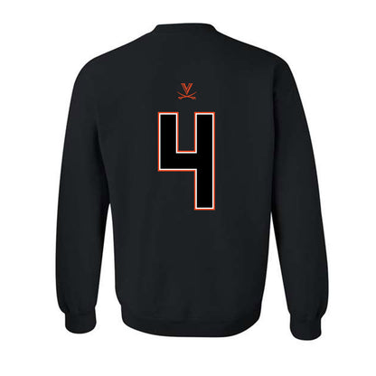 Virginia - NCAA Football : Corey Costner - Crewneck Sweatshirt-1