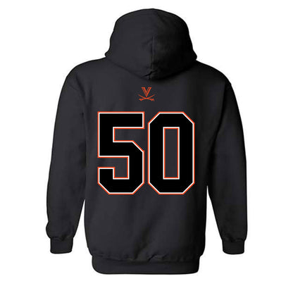Virginia - NCAA Football : Wyatt Rubinoff - Hooded Sweatshirt-1