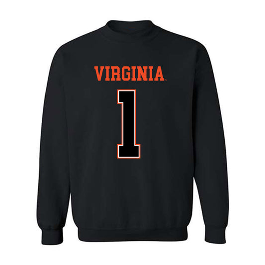 Virginia - NCAA Football : Montino Williams - Crewneck Sweatshirt-0