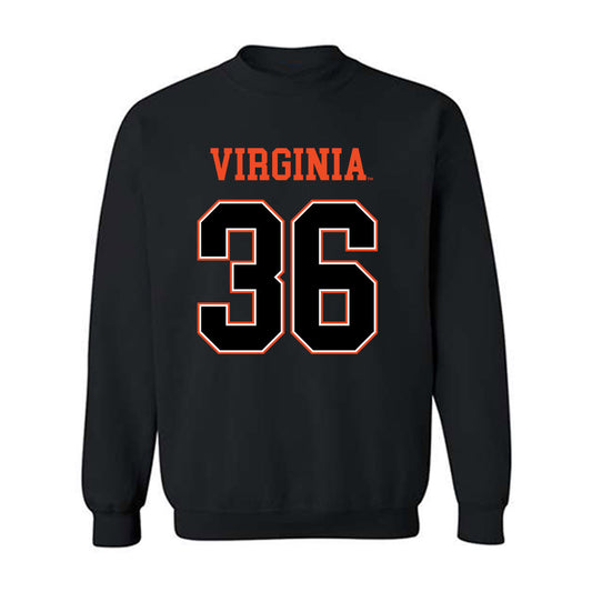 Virginia - NCAA Football : Justin Townsend - Crewneck Sweatshirt-0