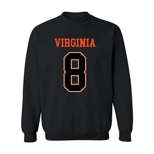 Virginia - NCAA Football : TyLyric Coleman - Crewneck Sweatshirt-0