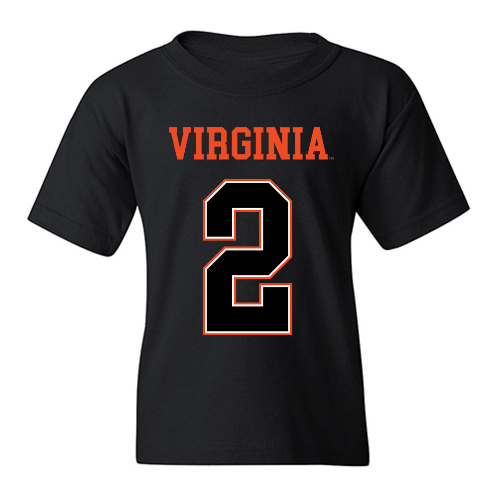 Virginia - NCAA Football : Peyton Lewis - Youth T-Shirt-0