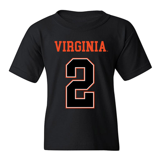 Virginia - NCAA Football : Peyton Lewis - Youth T-Shirt-0