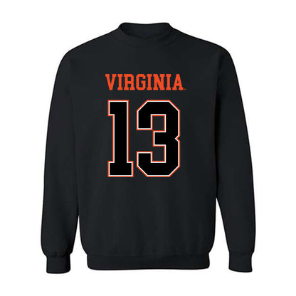 Virginia - NCAA Football : Josiah Abdullah - Crewneck Sweatshirt-0
