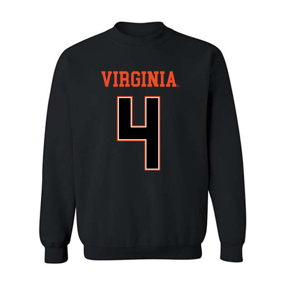 Virginia - NCAA Football : Corey Costner - Crewneck Sweatshirt-0