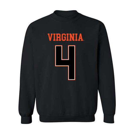 Virginia - NCAA Football : Corey Costner - Crewneck Sweatshirt-0