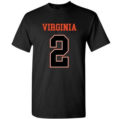 Virginia - NCAA Football : Donavon Platt - T-Shirt-0