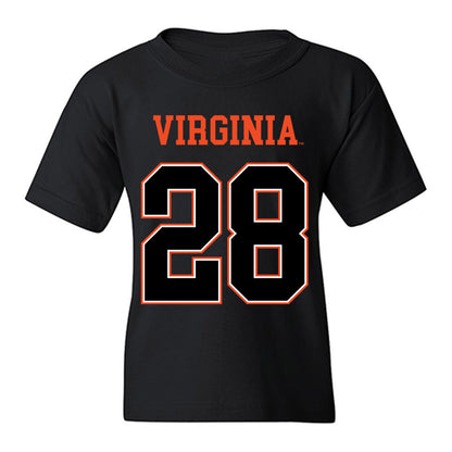 Virginia - NCAA Football : Noah Vaughn - Youth T-Shirt-0