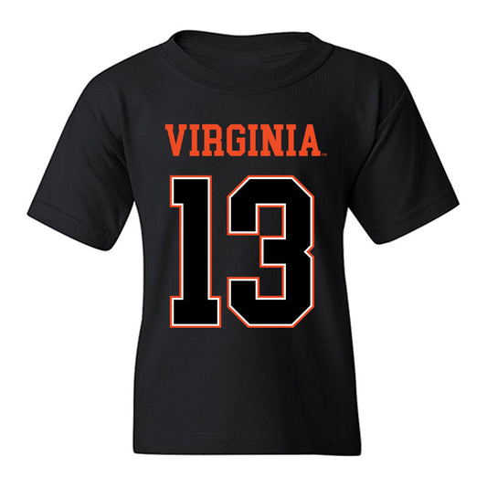Virginia - NCAA Football : Myles Brown - Youth T-Shirt-0