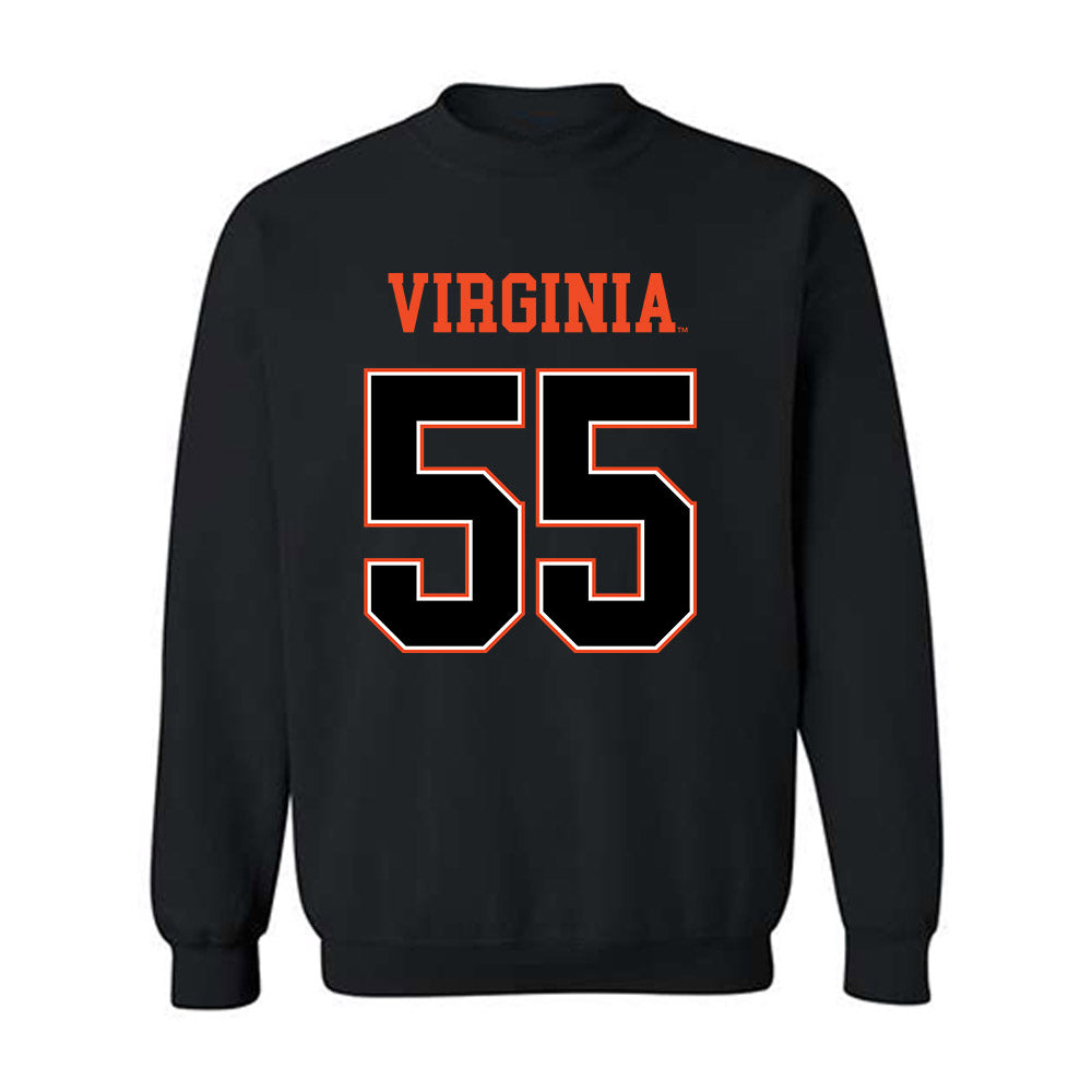 Virginia - NCAA Football : Jim Harris Jr. - Crewneck Sweatshirt-0