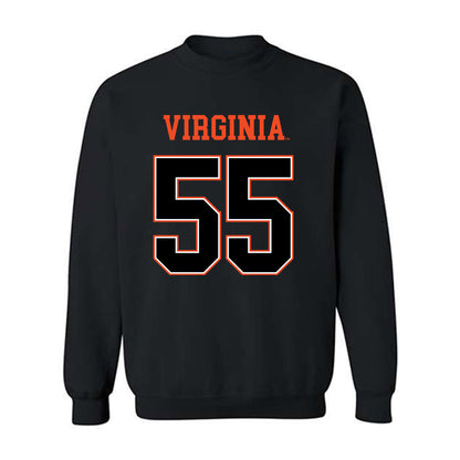 Virginia - NCAA Football : Jim Harris Jr. - Crewneck Sweatshirt-0