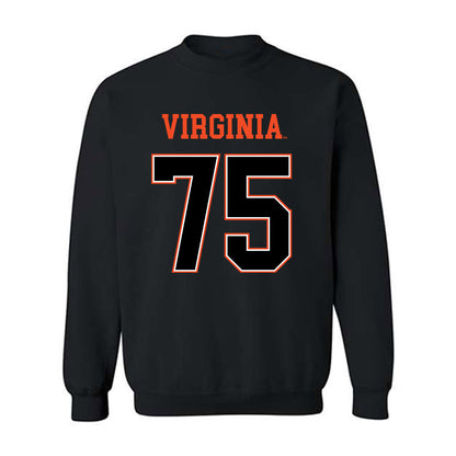Virginia - NCAA Football : Dylan Biehl - Crewneck Sweatshirt-0
