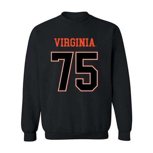 Virginia - NCAA Football : Dylan Biehl - Crewneck Sweatshirt-0