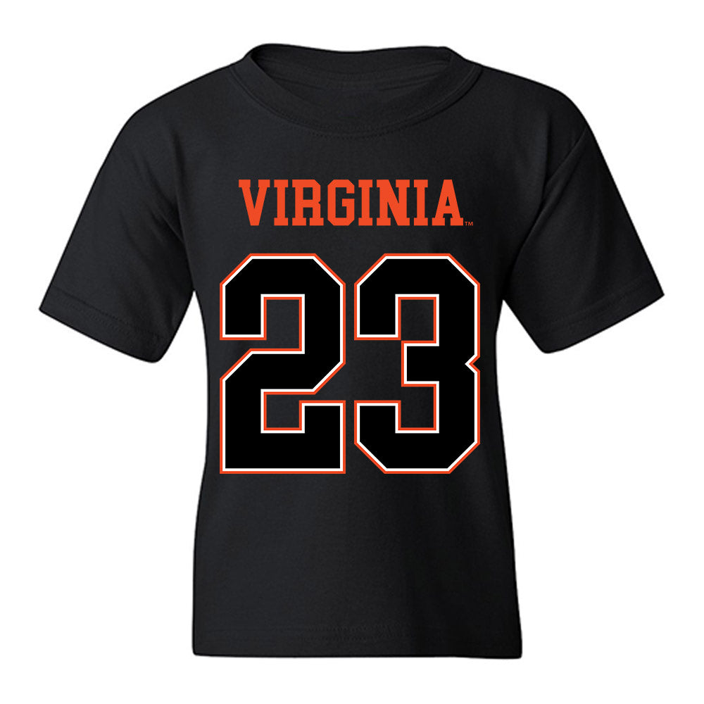 Virginia - NCAA Football : Jaylen Jones - Youth T-Shirt-0