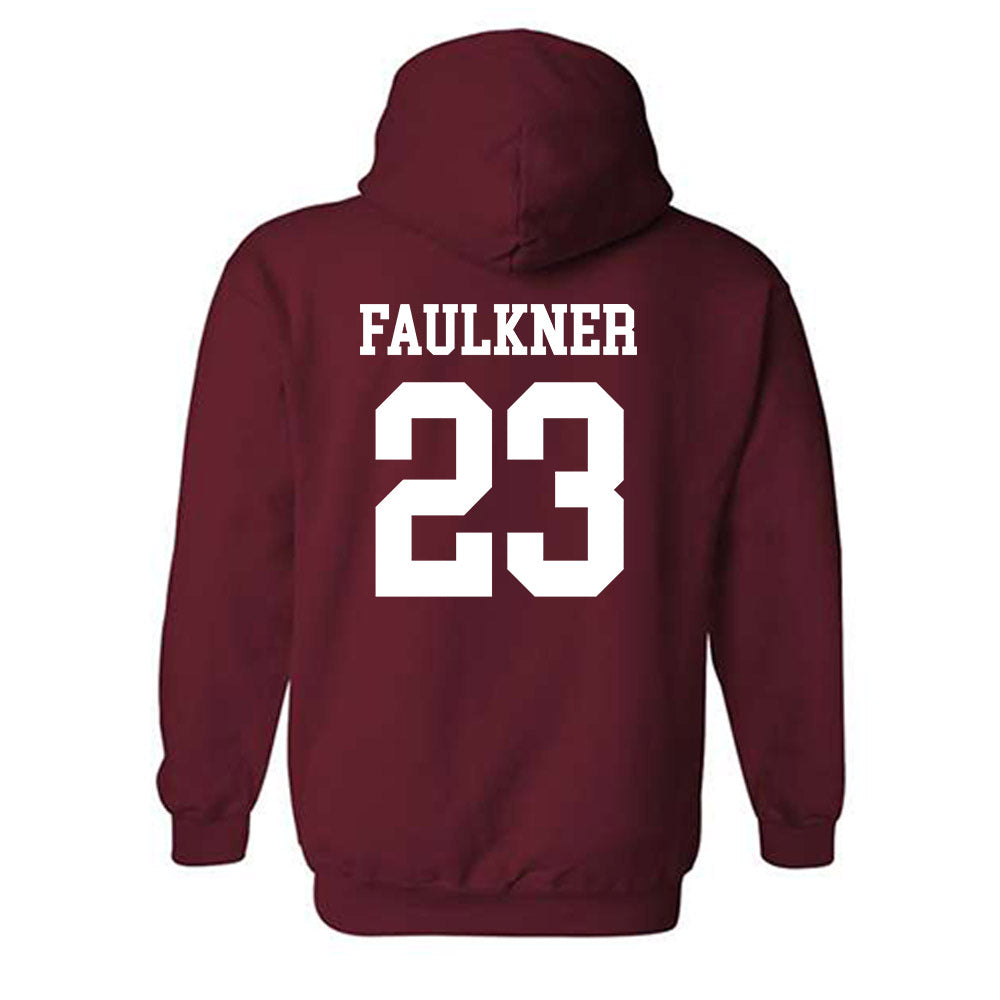 UMass - NCAA Football : Elijah Faulkner - Hooded Sweatshirt-1