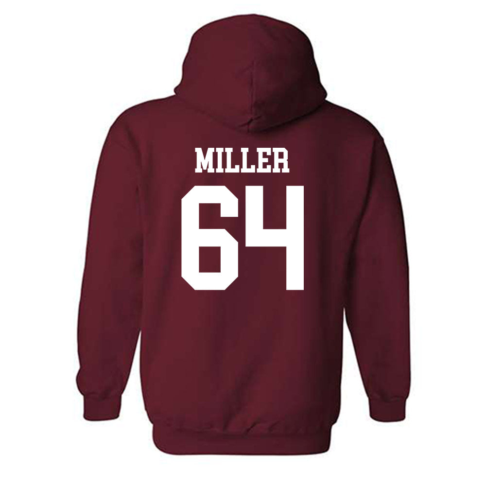 UMass - NCAA Football : Peyton Miller - Hooded Sweatshirt-1