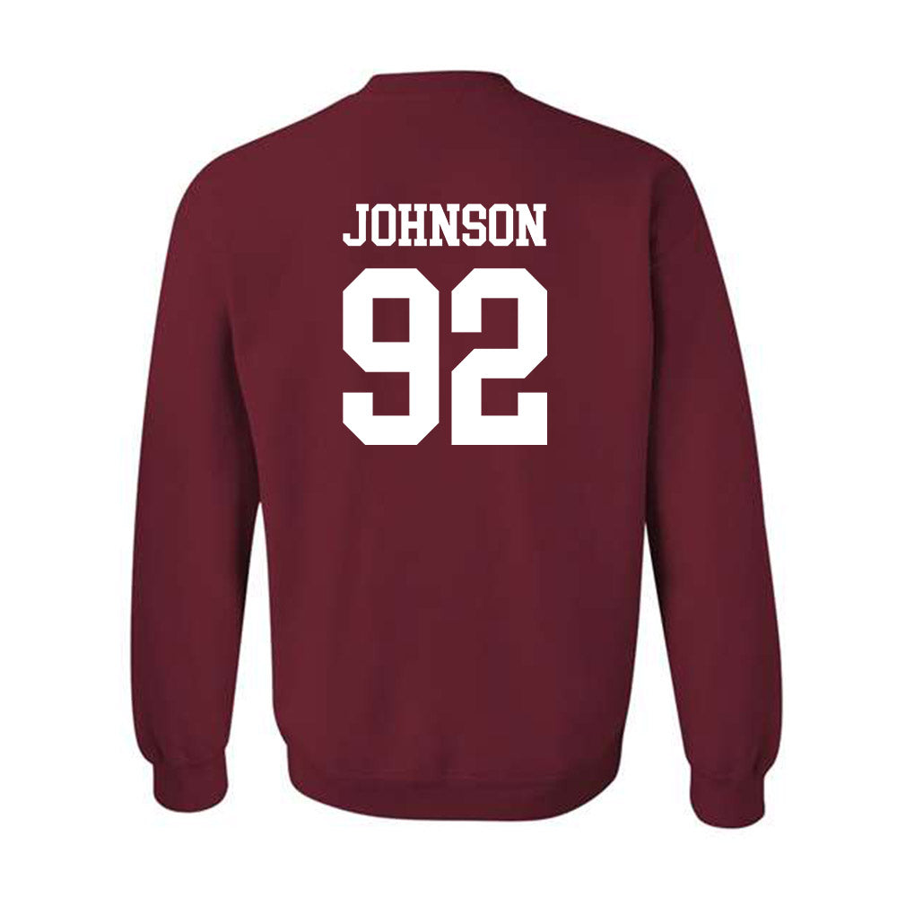 UMass - NCAA Football : Romando Johnson - Crewneck Sweatshirt-1