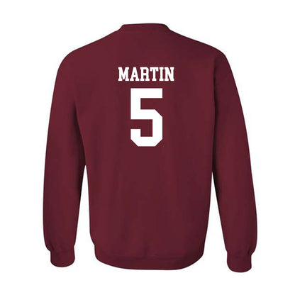UMass - NCAA Football : Tyler Martin - Crewneck Sweatshirt-1