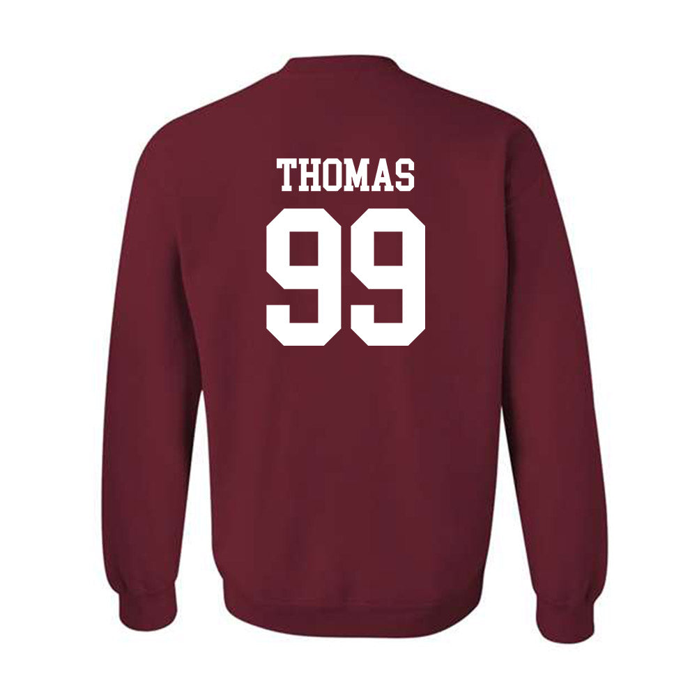 UMass - NCAA Football : Kamarion Thomas - Crewneck Sweatshirt-1