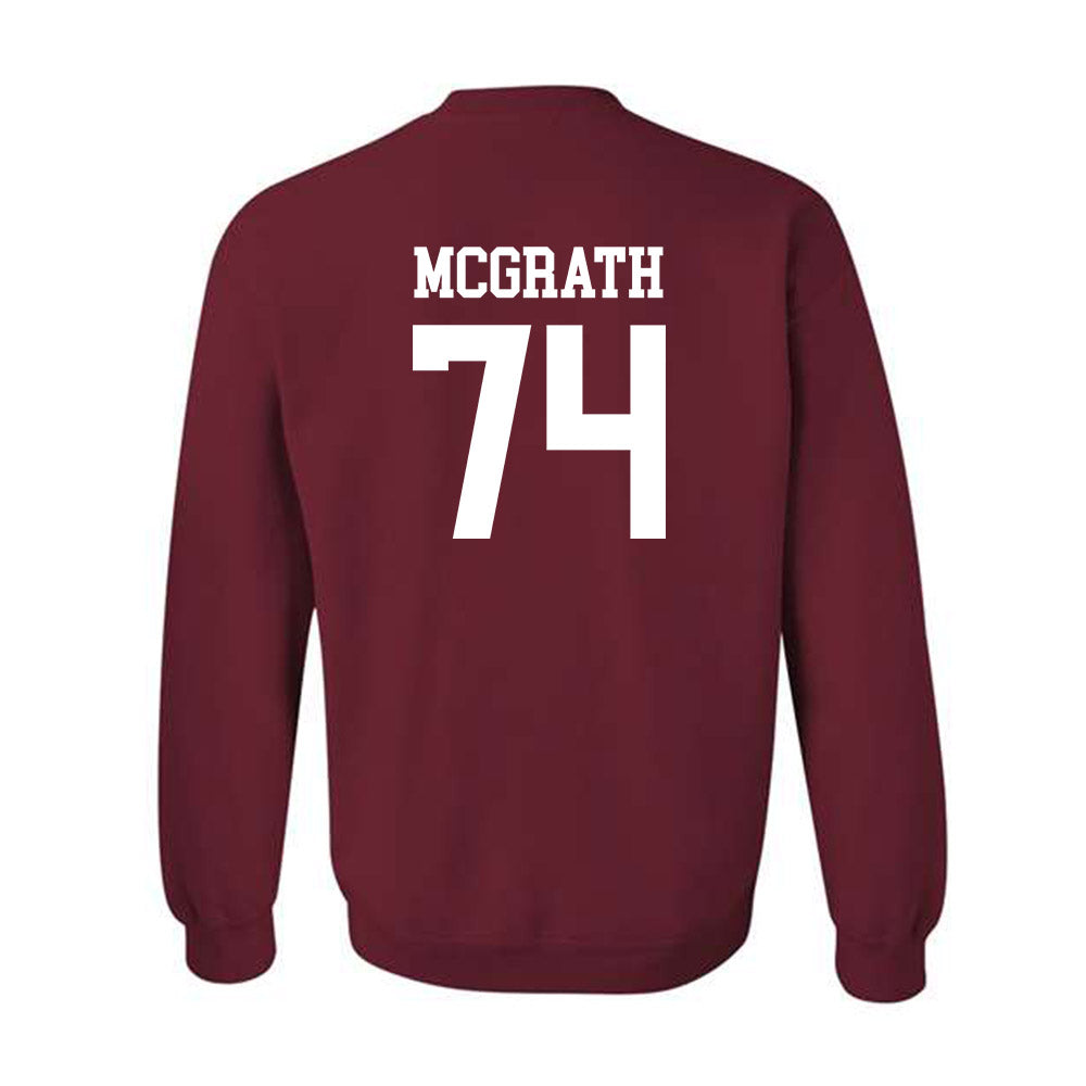 UMass - NCAA Football : Jake McGrath - Crewneck Sweatshirt-1