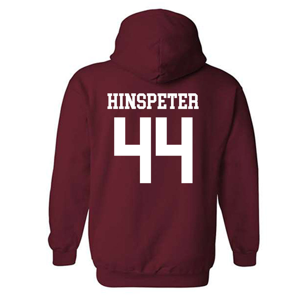 UMass - NCAA Football : Timmy Hinspeter - Hooded Sweatshirt-1
