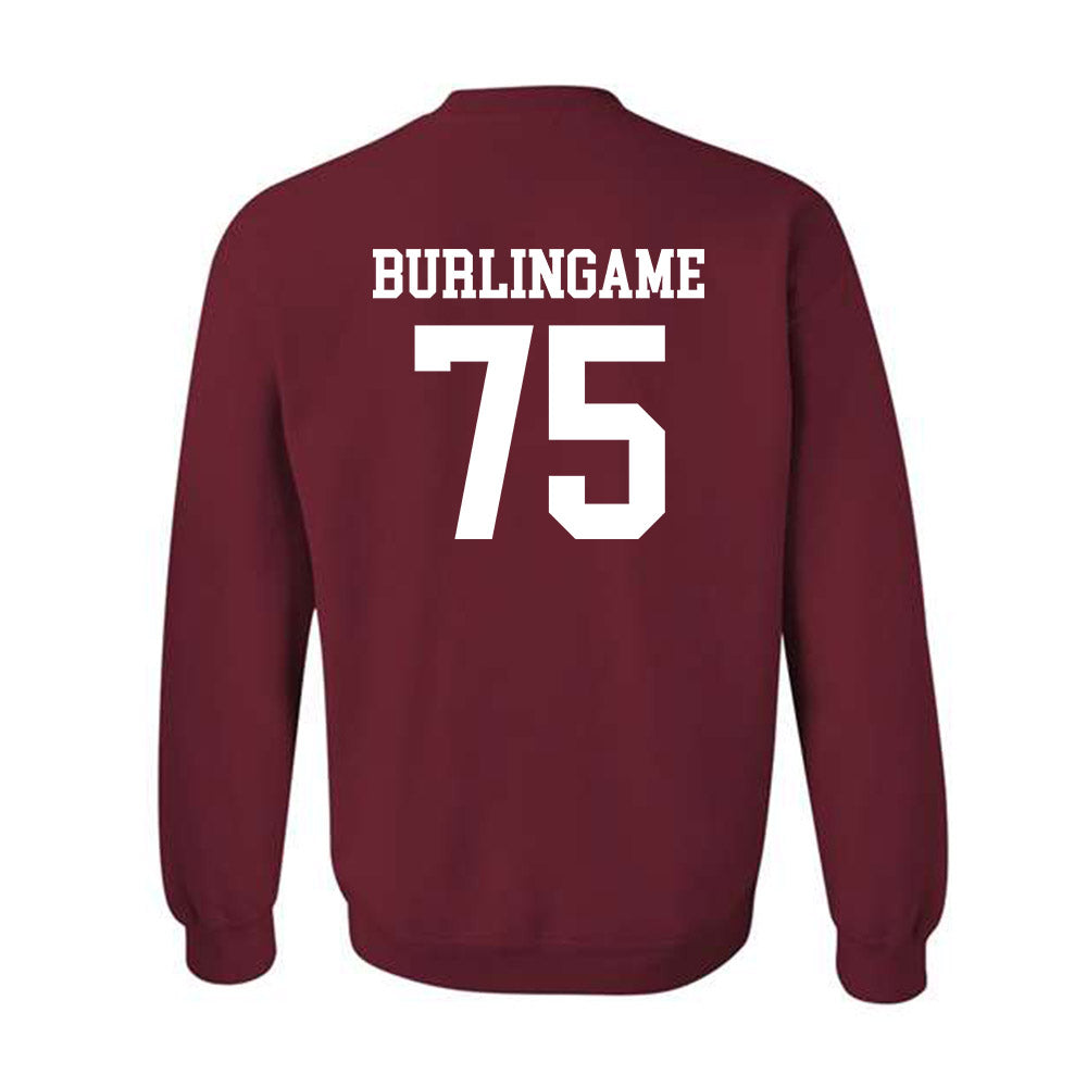 UMass - NCAA Football : Tanner Burlingame - Crewneck Sweatshirt-1
