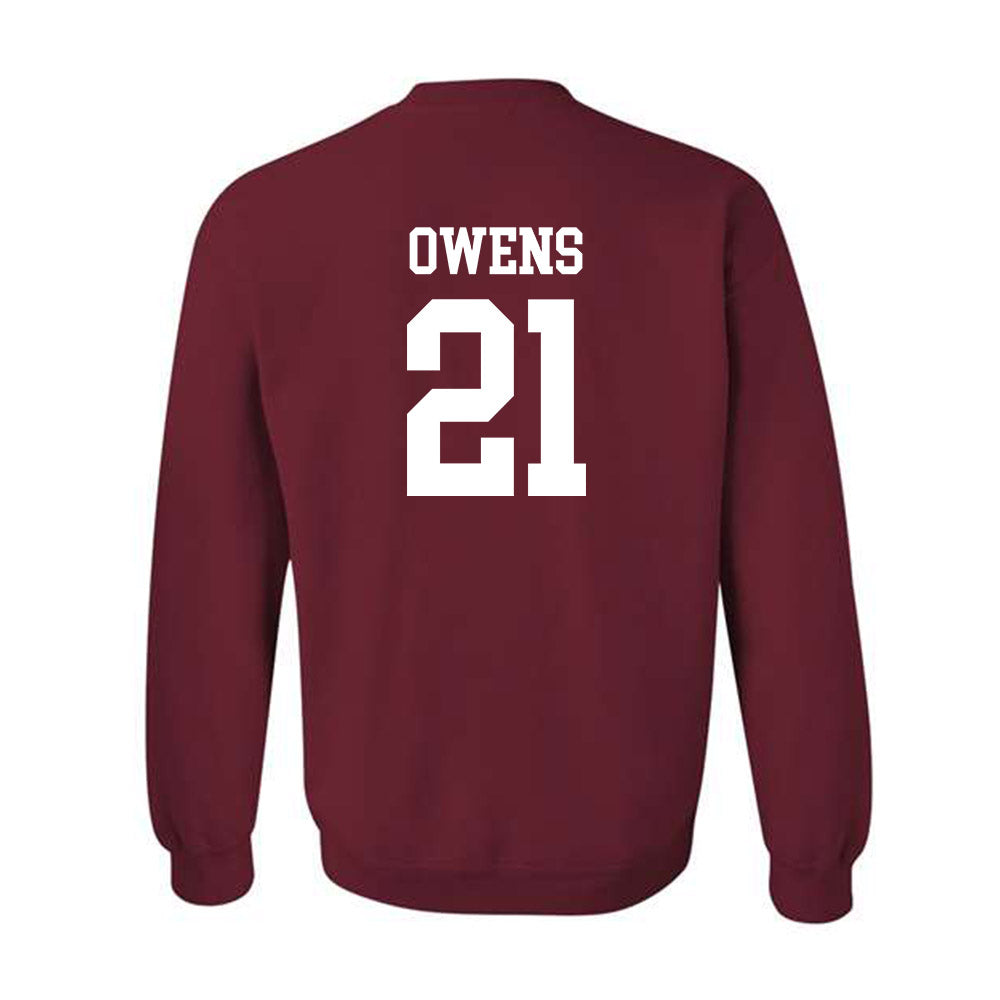 UMass - NCAA Football : Kai Owens - Crewneck Sweatshirt-1