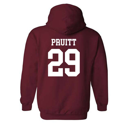 UMass - NCAA Football : Kareem Pruitt - Hooded Sweatshirt-1