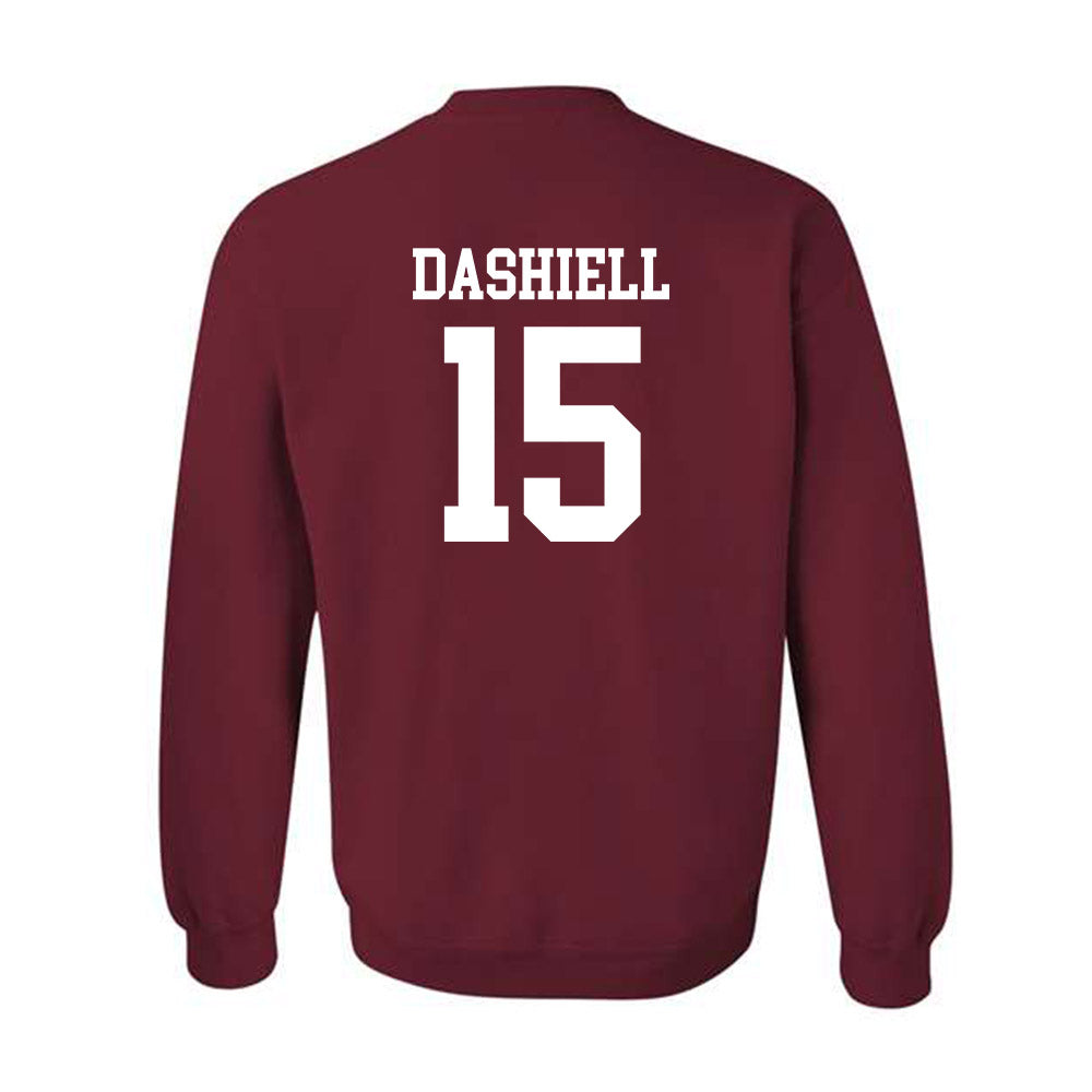 UMass - NCAA Football : Tavian Dashiell - Crewneck Sweatshirt-1