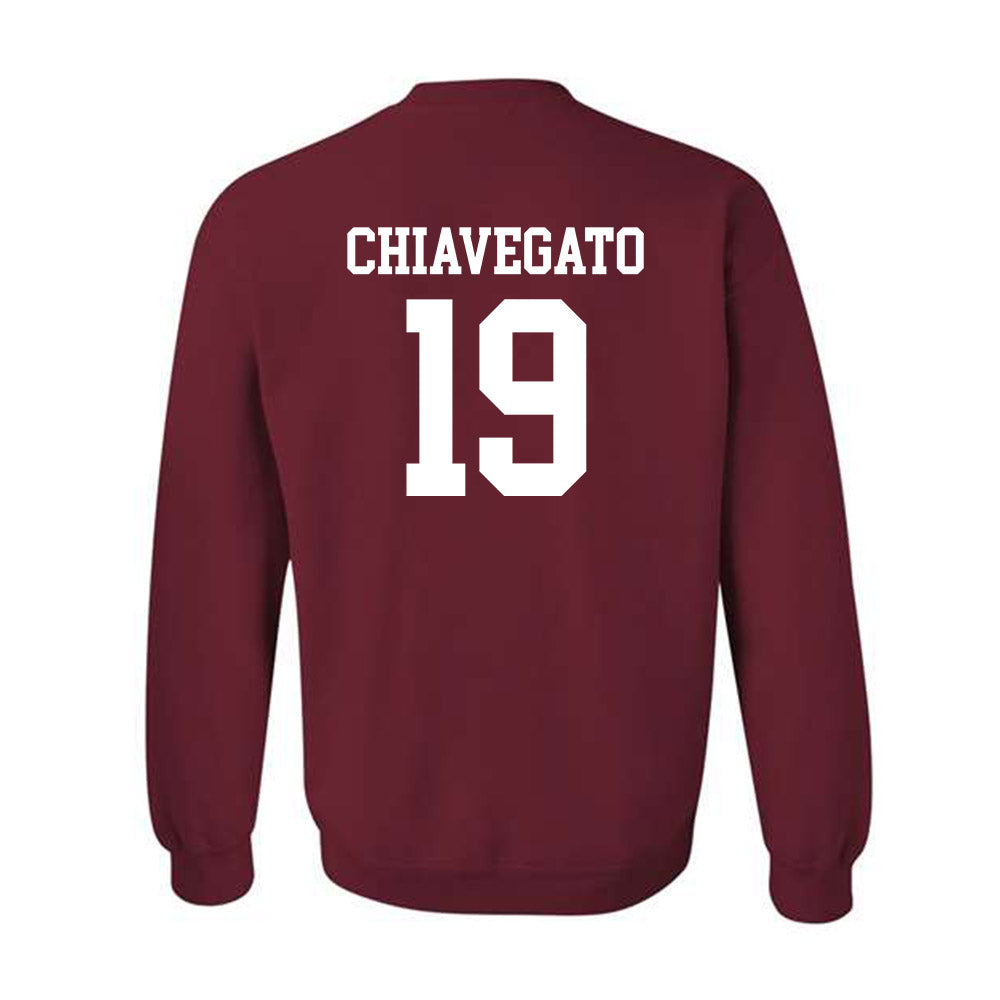 UMass - NCAA Football : David Chiavegato - Crewneck Sweatshirt-1