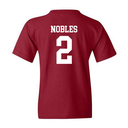 UMass - NCAA Football : Joshua Nobles - Youth T-Shirt-1