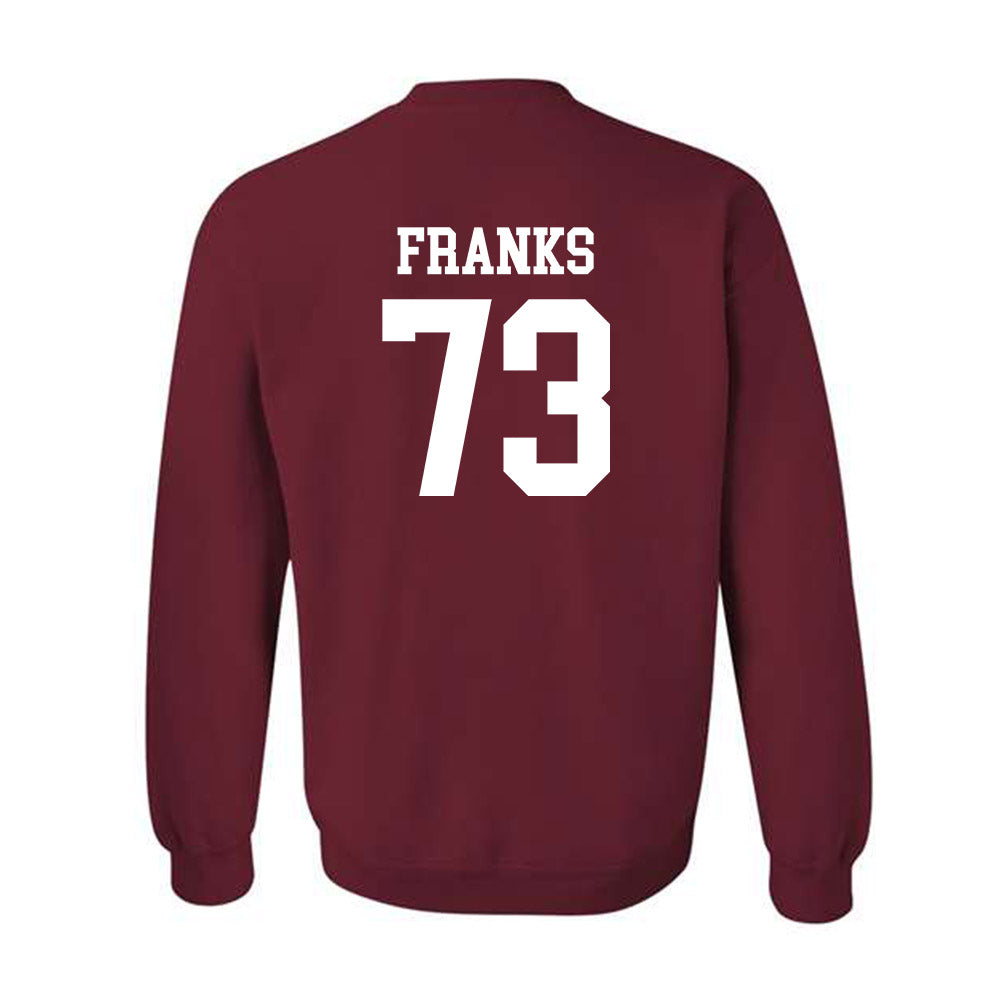 UMass - NCAA Football : Zachary Franks - Crewneck Sweatshirt-1