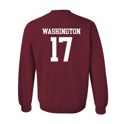 UMass - NCAA Football : Jerry Washington - Crewneck Sweatshirt-1