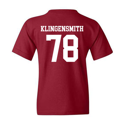 UMass - NCAA Football : Greg Klingensmith - Youth T-Shirt-1