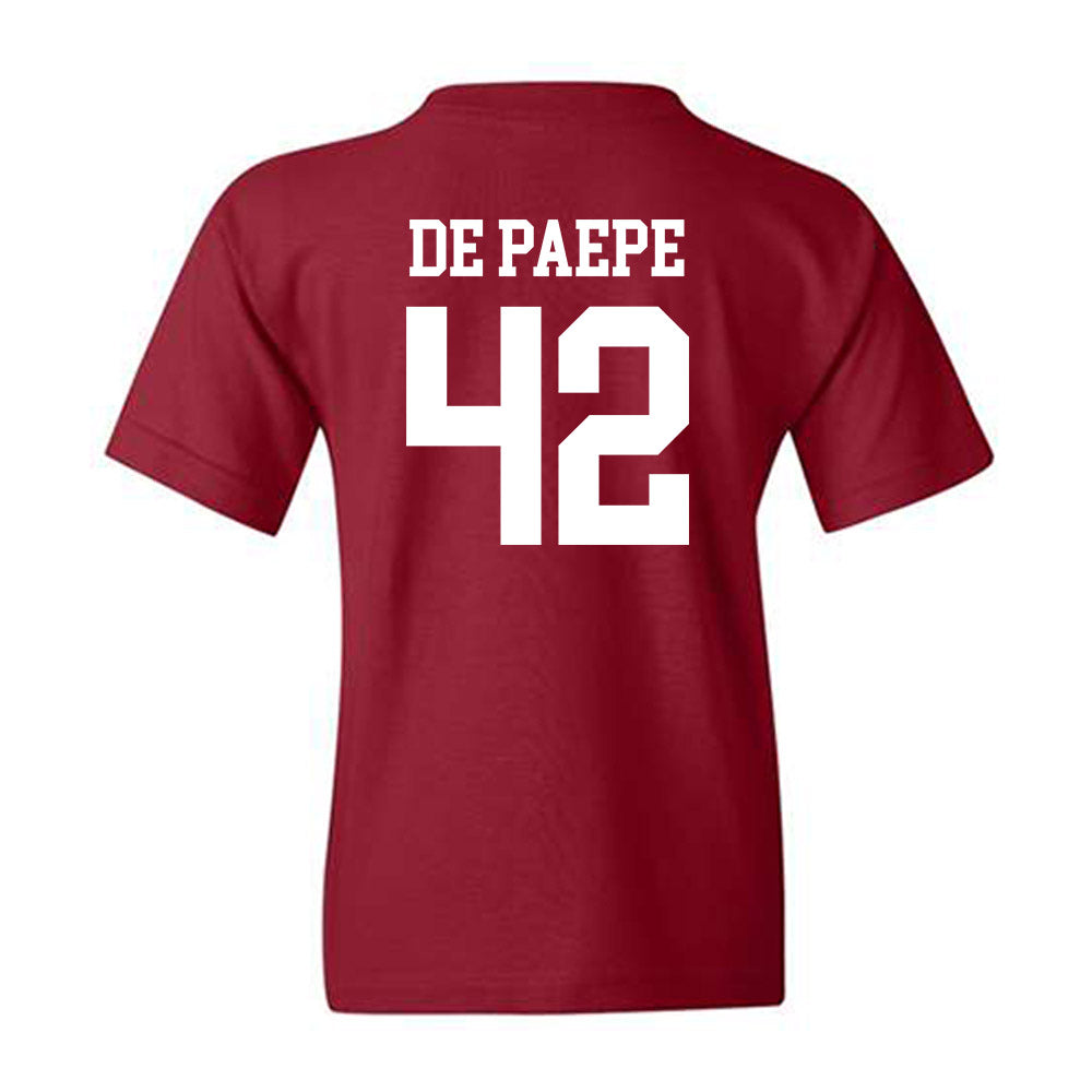 UMass - NCAA Football : Andrew De Paepe - Youth T-Shirt-1