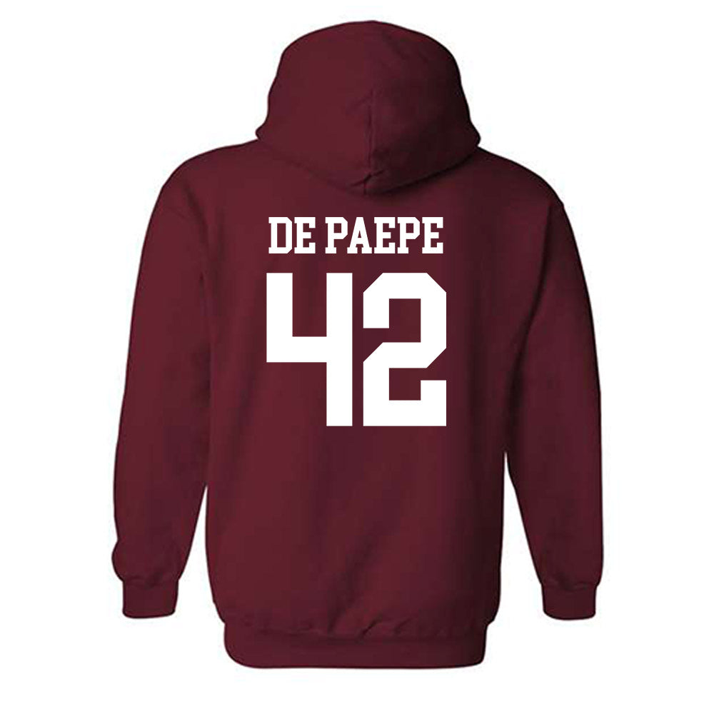 UMass - NCAA Football : Andrew De Paepe - Hooded Sweatshirt-1