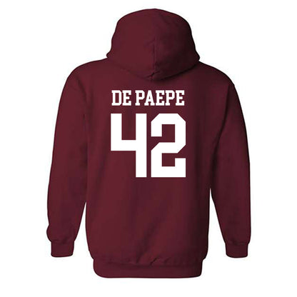 UMass - NCAA Football : Andrew De Paepe - Hooded Sweatshirt-1