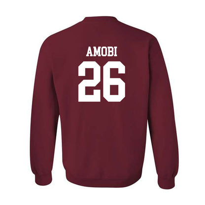 UMass - NCAA Football : Chibuzo Amobi - Crewneck Sweatshirt-1