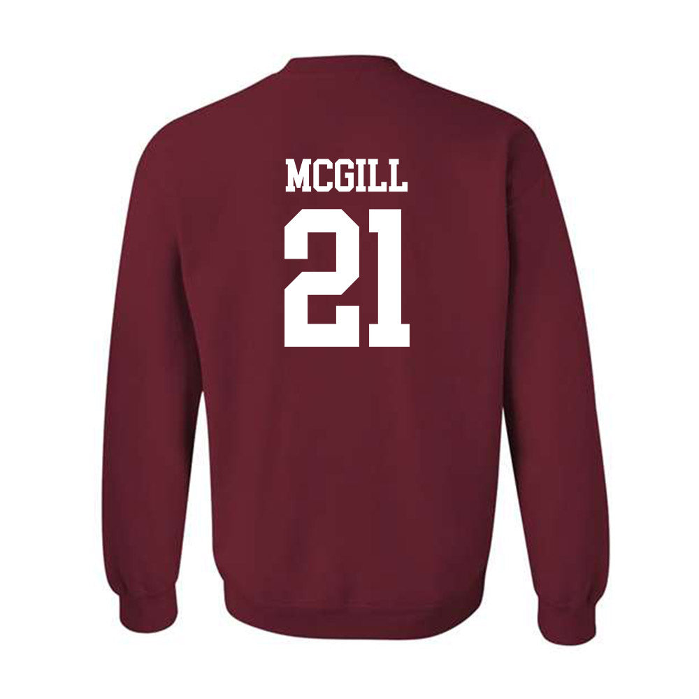 UMass - NCAA Football : Jeremiah Mcgill - Crewneck Sweatshirt-1