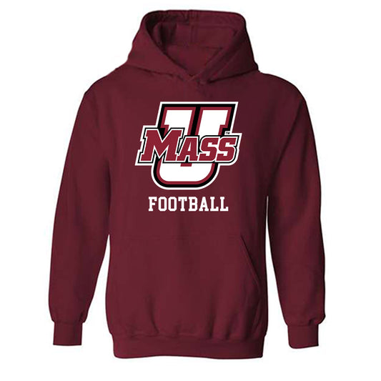 UMass - NCAA Football : Ben Noome - Hooded Sweatshirt-0