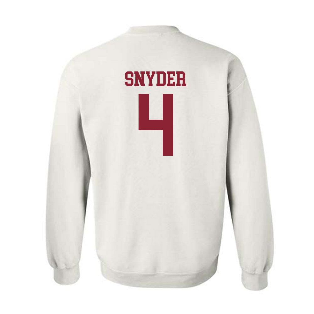 UMass - NCAA Football : DD Snyder - Crewneck Sweatshirt-1