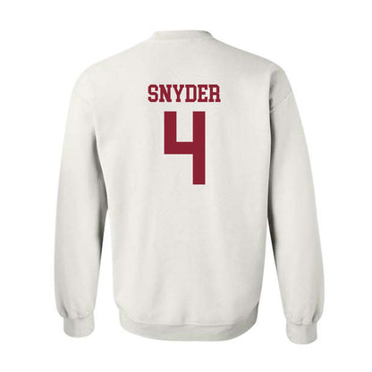 UMass - NCAA Football : DD Snyder - Crewneck Sweatshirt-1