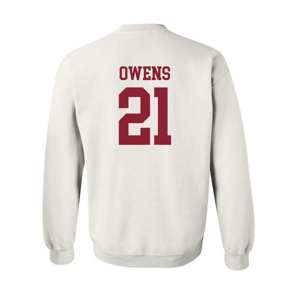 UMass - NCAA Football : Malakai Owens - Crewneck Sweatshirt-1