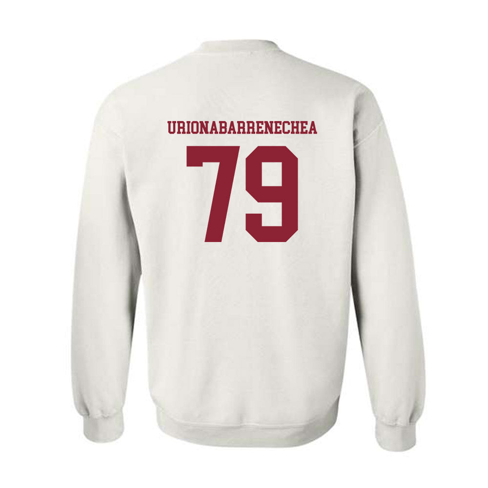 UMass - NCAA Football : Aitor Urionabarrenechea - Crewneck Sweatshirt-1