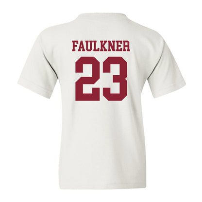 UMass - NCAA Football : Elijah Faulkner - Youth T-Shirt-1