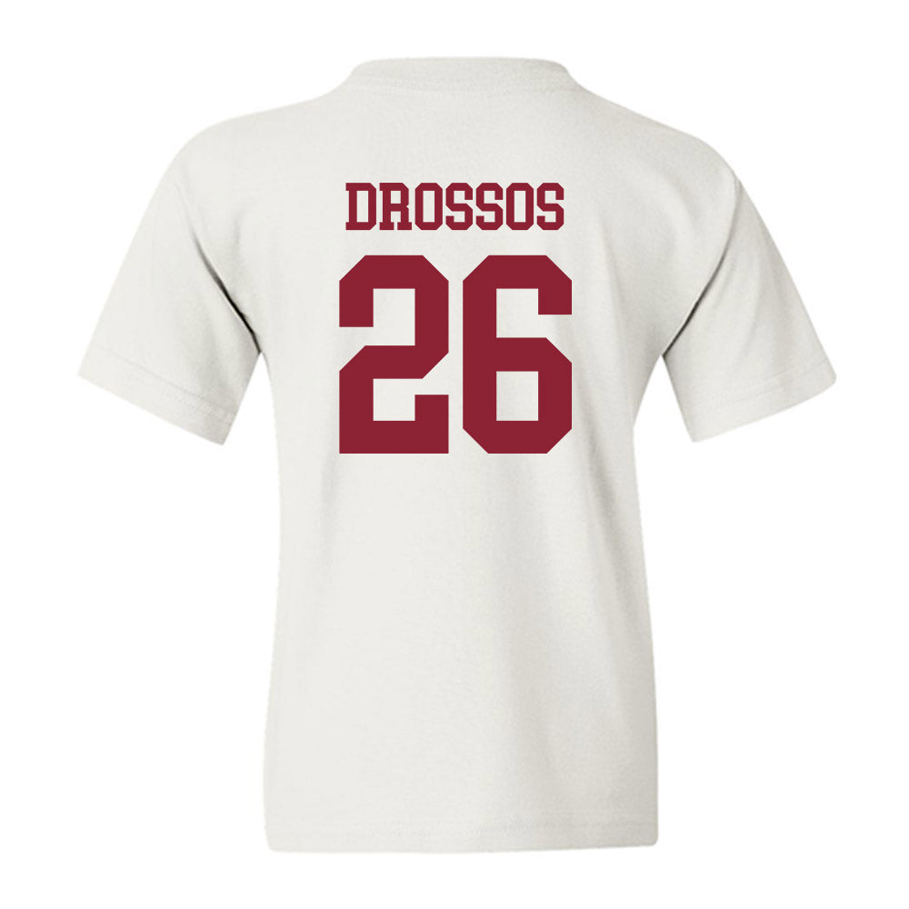 UMass - NCAA Football : Dinos Drossos - Youth T-Shirt-1