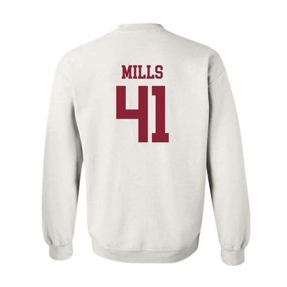 UMass - NCAA Football : Grant Mills - Crewneck Sweatshirt-1