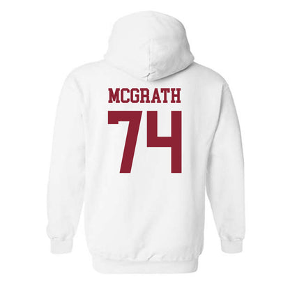 UMass - NCAA Football : Jake McGrath - Hooded Sweatshirt-1