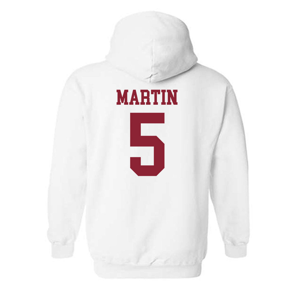 UMass - NCAA Football : Tyler Martin - Hooded Sweatshirt-1